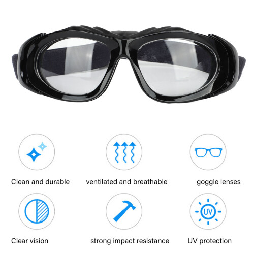 HD-Schutz-Sportbrille Eine Größe Schwarz PC 2
