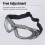 HD Schutz-Sportbrille Grau Einheitsgröße Polycarbonat (PC) 11