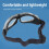 HD Schutz-Sportbrille Grau Einheitsgröße Polycarbonat (PC) 6