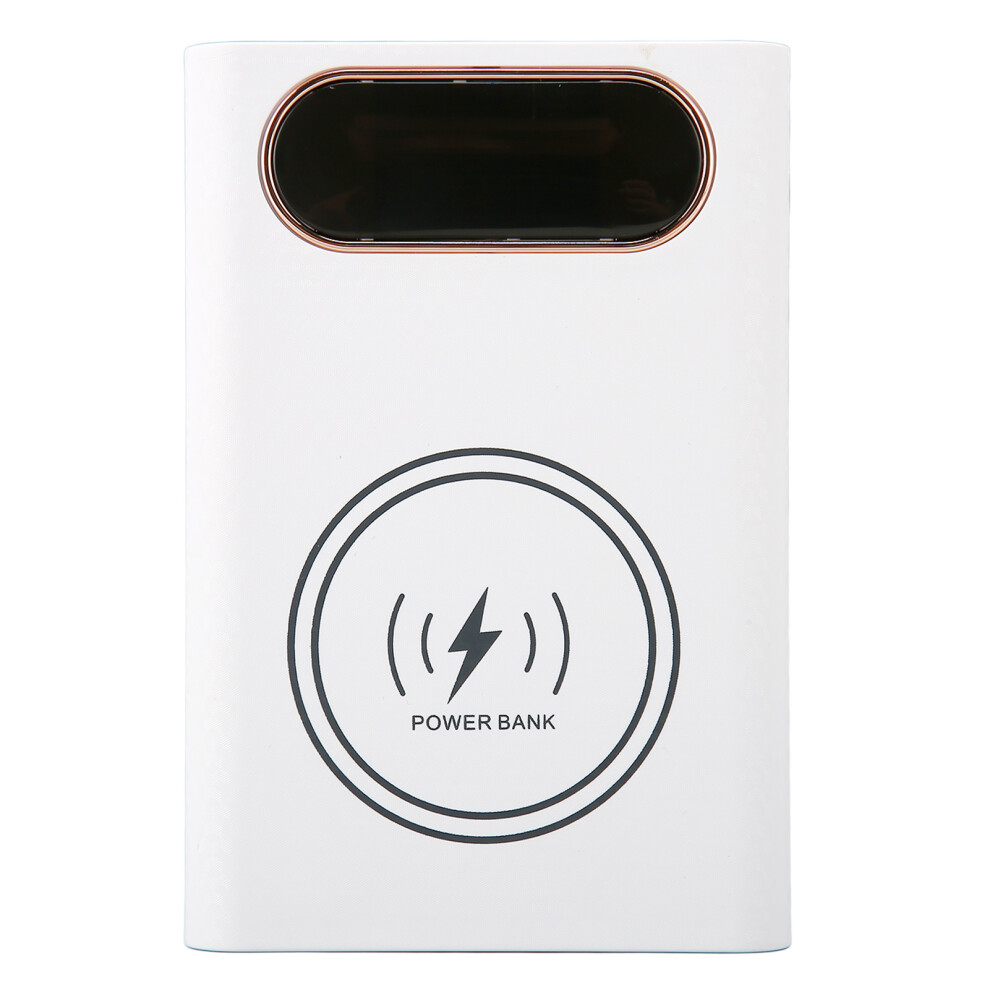 4X21700 Battery Power Bank Case Fast Charging 22.5W Diy Power Bank Box 15W Wireless Charging 21700 Battery Box For Phone White 4321319466919