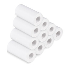 Rollo de papel térmico de 56 mm blanco, pack de 6 rollos