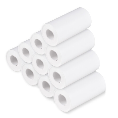 Rollo de papel térmico de 56 mm blanco, pack de 6 rollos 2