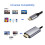 Cable de interfaz USB-C a HD 2m nylon 4K60 7