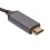Cable de interfaz USB-C a HD 2m nylon 4K60 9