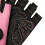 Nylon Halbfinger-Trainingshandschuhe Pink S 32g 6