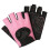 Nylon Halbfinger-Trainingshandschuhe Pink S 32g 1