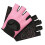 Nylon Halbfinger-Trainingshandschuhe Pink S 32g 4