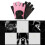 Nylon Halbfinger-Trainingshandschuhe Pink S 32g 12