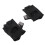 Guantes negros de nylon sin dedos S/M/L Modelo M 32g 1
