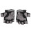 Guantes negros de nylon sin dedos S/M/L Modelo M 32g 2