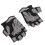 Guantes negros de nylon sin dedos S/M/L Modelo M 32g 3