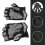 Guantes negros de nylon sin dedos S/M/L Modelo M 32g 9
