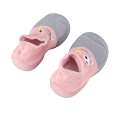 1 Paar Baby-Socken-Schuhe aus Baumwolle, flexibel, verschleißfest