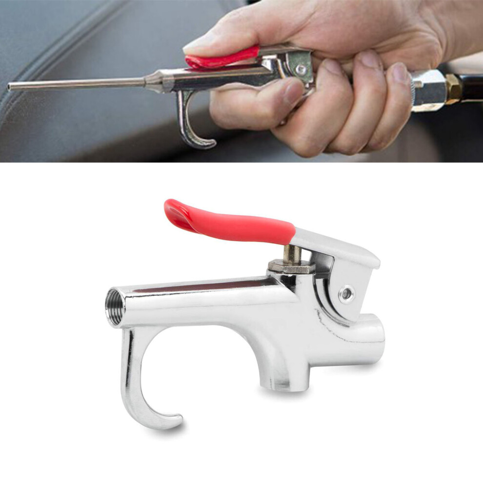 1/4In Handheld Dust Blower Zinc Alloy Portable Air Dust Blow Gun For Cleaning American Style 90Psi 8791319468859