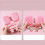 Modelo: Corrector de postura para sentarse para niños rosa 3
