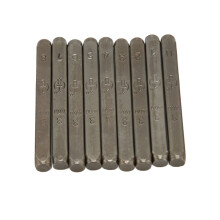 Metall Ziffernstempel 9 Stück 0,12 Zoll Hochkohlenstoffstahl für Schmuck & DIY