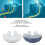 Electric Prevent Snoring Device Easy Breathe Improve Sleep Quality Snoring Problem Solution Tool White 9