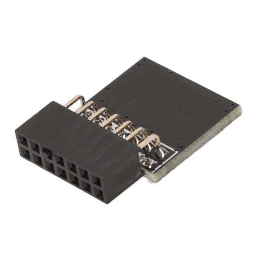 TPM 2.0 Modul 27P 14-polig 2 mm Abstand Space Black PC 2