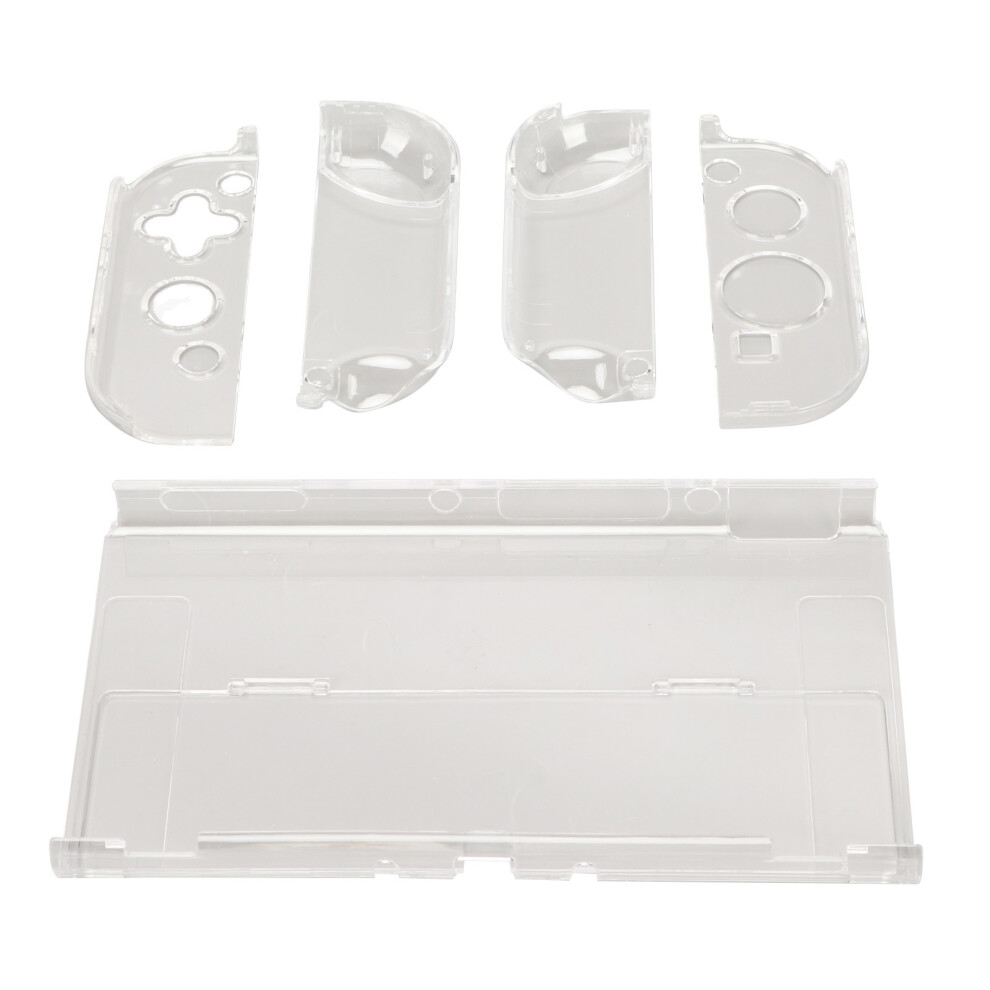 Clear Game Console Case Split Dockable Shockproof Gamepad Protective Shell For Switch Oled 2021 For Joy Con 6931319469988