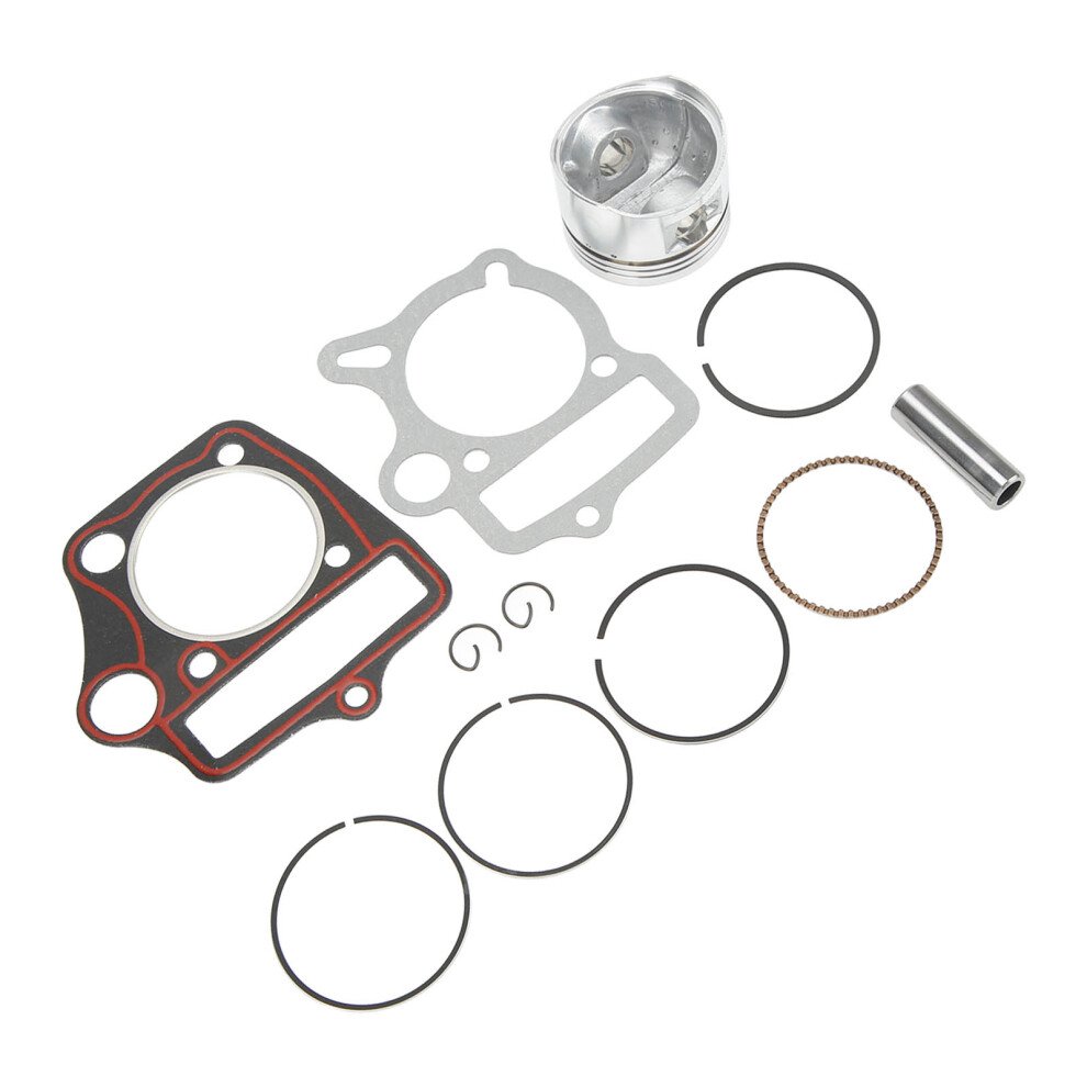 52.4Mm Piston Rings Gasket Set High Strength For 110Cc 125Cc Engine Atv Dirt Pit Bike Go Kart 8701319471056