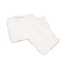 Gasa para mascarilla facial 200 láminas cobertura total blanca