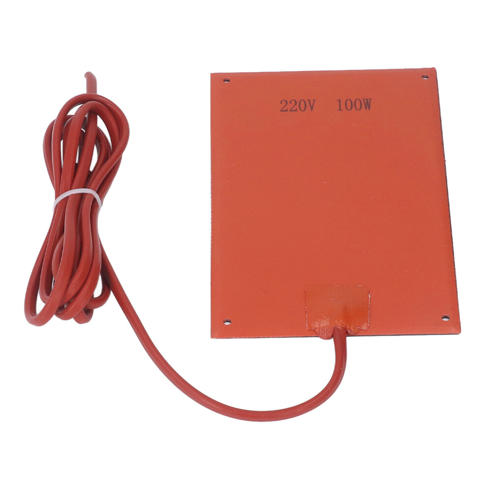 Oil Pan Heater Pad Replacement Engine Heating Plate Silicone Rubber For Cold Weather 100W 8781319470068