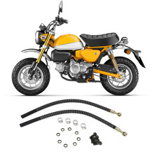 450mm Radiator Coolant Hose Kit with M10x1.25 Screws Fit For 125cc 140cc 150cc 160cc Dirt Bike Monkey Bike Atv Quad