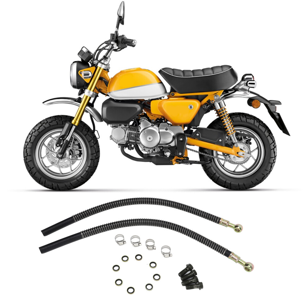 450Mm Radiator Coolant Hose Kit With M10x1.25 Screws Fit For 125Cc 140Cc 150Cc 160Cc Dirt Bike Monkey Bike Atv Quad 4631319471104