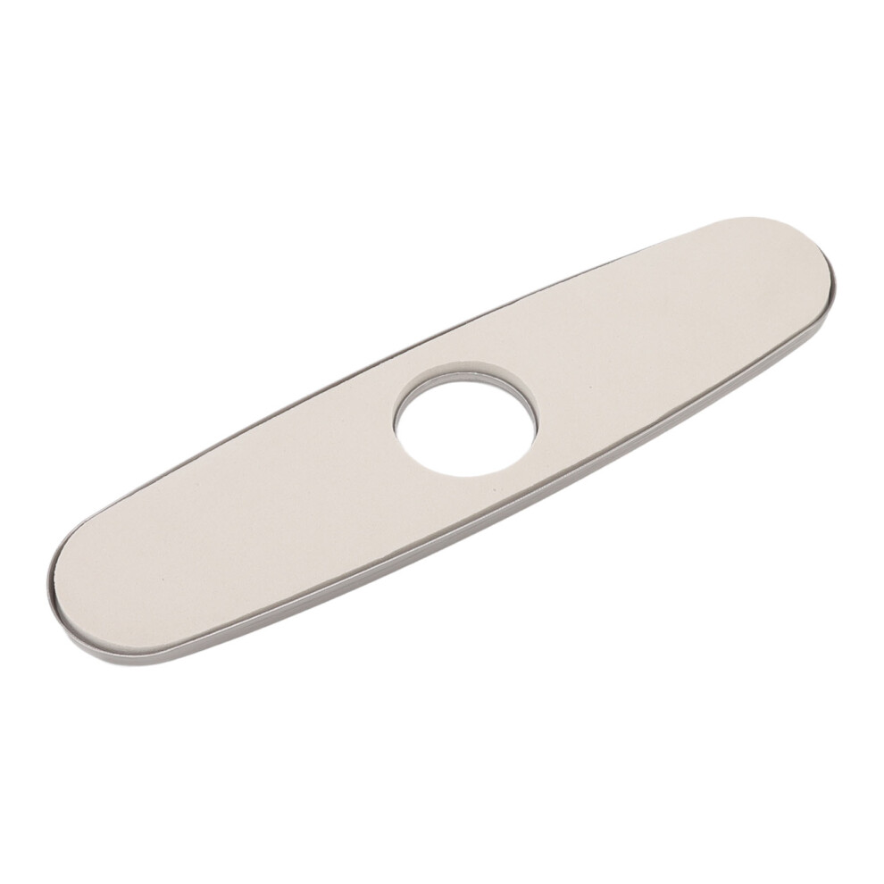 Sink Faucet Hole Cover Deck Plate Brushed 304 Stainless Steel Fishplate Bottom Plate Kitchen Faucet Decorative Panel 8061319474786