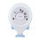 Walförmiges Badthermometer blau 6030 mm 320 mAh 9