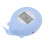 Walförmiges Badthermometer blau 6030 mm 320 mAh 16