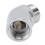 Handbrause-Ellbogen-Adapter 91g 4.6x3.4cm Silber 10