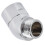 Handbrause-Ellbogen-Adapter 91g 4.6x3.4cm Silber 14