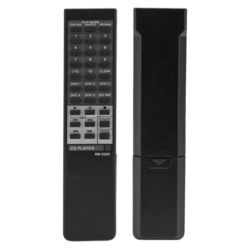 RM D335 Ersatzfernbedienung für CDP-Player ABS