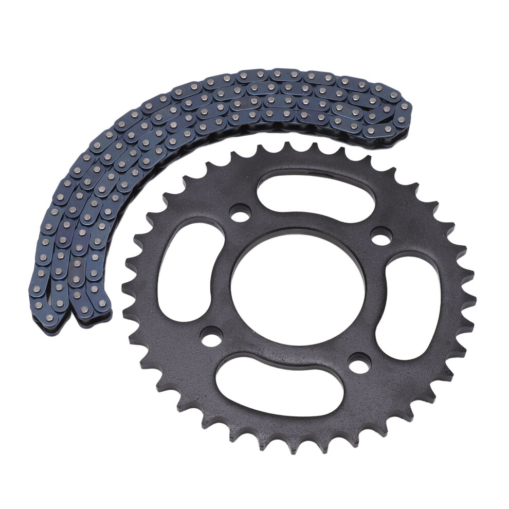 136 Links Chain 428 37T Motorcycle Drive Chain With Sprocket For 43Cc 49Cc Minimoto Moped Scooters 2 Stroke Pocket Bike Mini Quad Atv 8771319475897