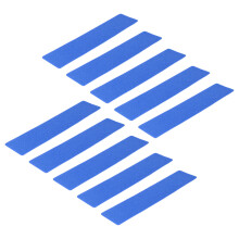 Linienmarkierer-Set für Tennis- und Basketballplätze Blau Vielseitig Einfacher Aufbau
