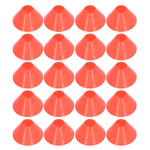 Fußball-Trainingsmarker 20 Stück Rosa 4,5  9  9 cm PE