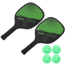 Tragbares Pickleball-Set: 2 Paddel, 4 Bälle, 395x195mm