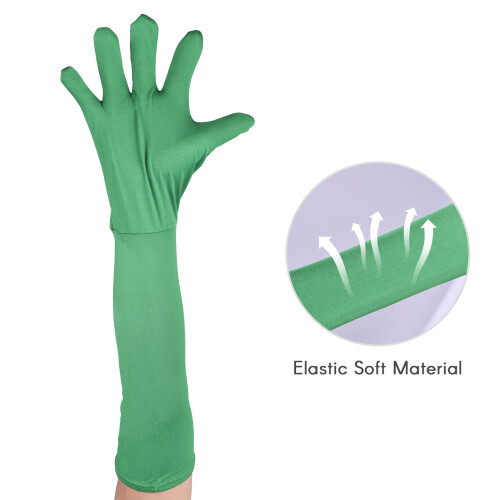 Blau Chroma-Key-Handschuhe 1 Paar Einheitsgröße Blau 1