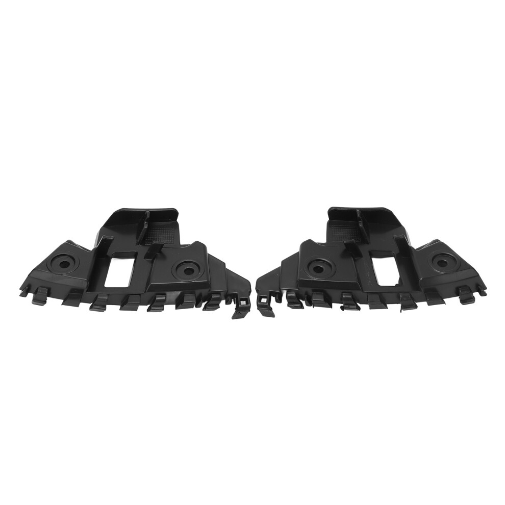 2Pcs Front Bumper Retainer Bracket 5C6807184 Strong Toughness Sturdy For Car Black 7891319479051
