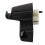 Schwarzer Sonnenblendenclip EGP000040PVA L322 2003-2012 7