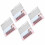 4 Boxen Wimpern-Cluster C-Curl 11 mm Schwarz 60 pro Box 1