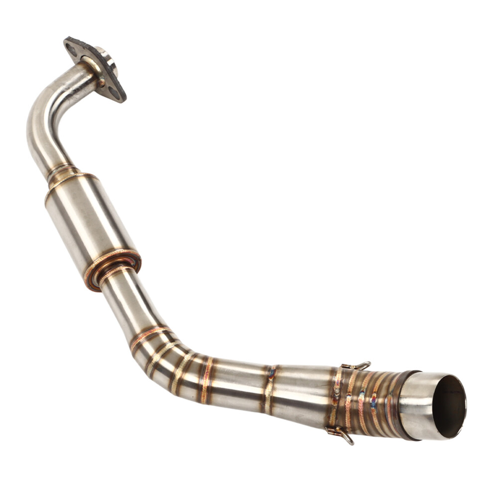 Motorcycle Exhaust Front Middle Pipe With Resonator Stainless Steel Replacement For Nvx 155 125 Aerox 155 2016Â2021 6931319480778