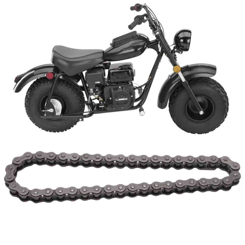 Chain Roller Tensioner 420 Chain 42L Kit Steel Alloy With Master Link For 212Cc 196Cc 6.5Hp Mini Bike 9391319480920