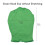 Chroma-Key-Kapuze Einheitsgröße grüne Chromakey-Maske 2