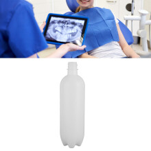 Botella de agua para silla dental de 600 ml, color blanco leche, 2,7 cm
