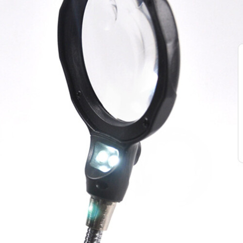 Vergrößerungsglas Lötstation LED-Lampe Clips 2