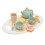 Set de té de madera de pino para juego simbólico 3+ 16