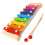 8-Noten Xylophon mit Holzbasis 12  23,9  2,4 cm 10