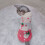 Hoher Kragen 2-beinige Katze Pullover Rosa S warm 15